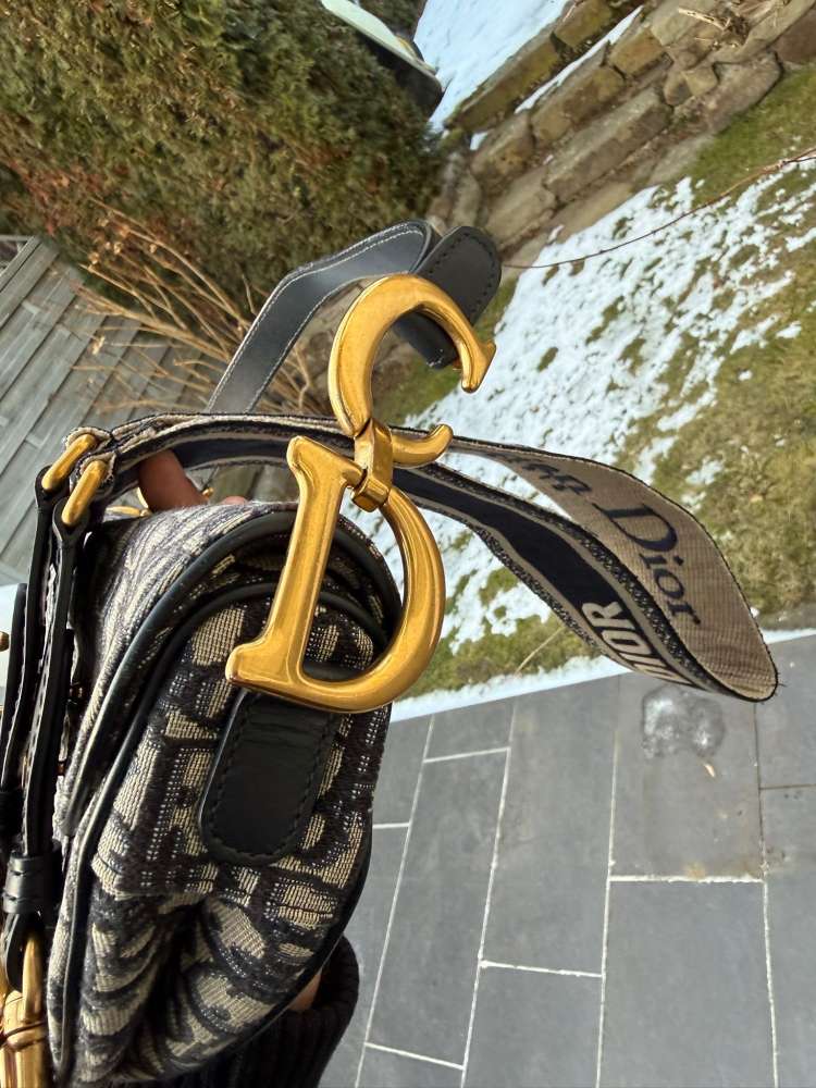 Dior saddle bag