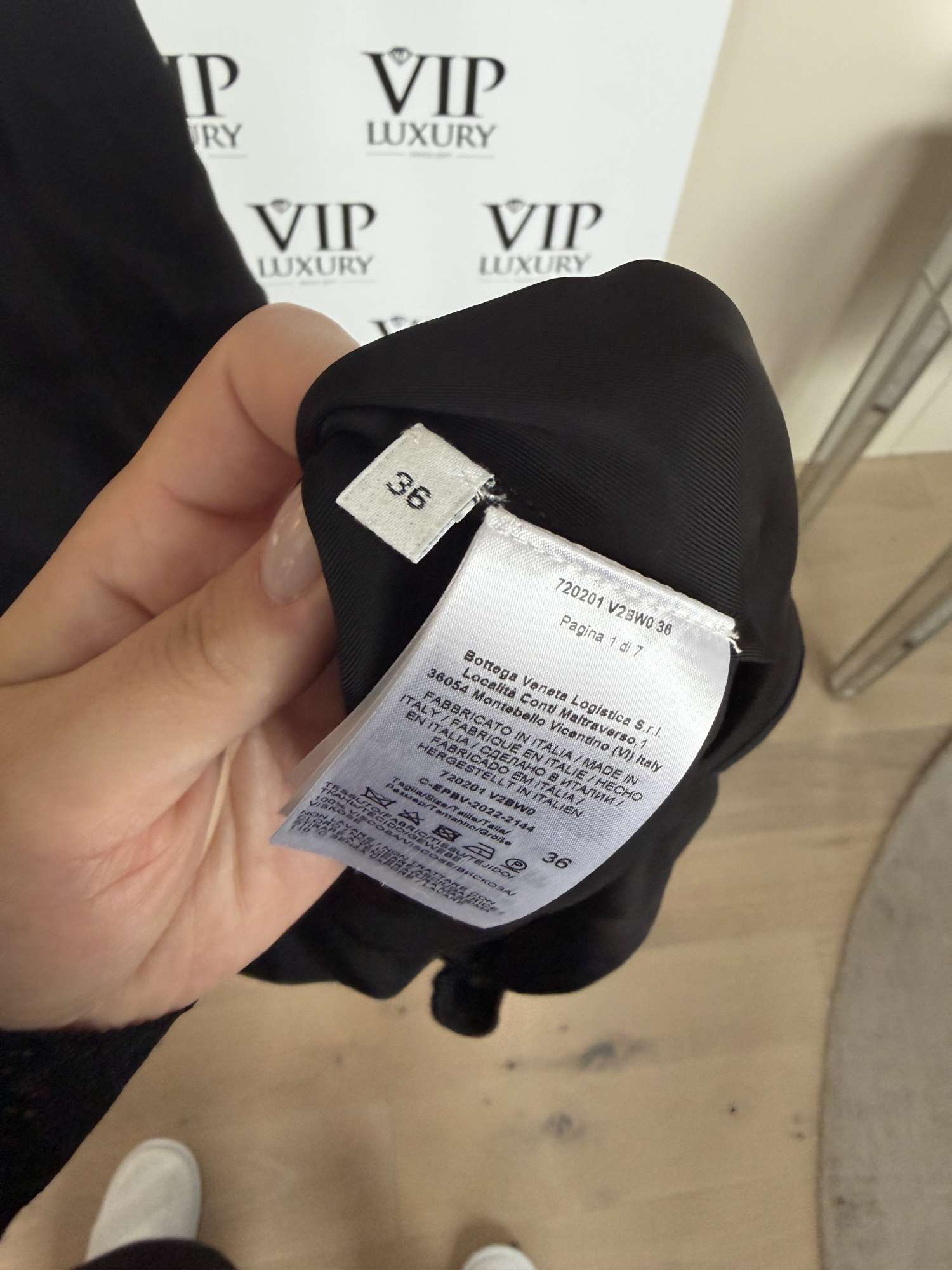 Bottega Veneta šaty čierne