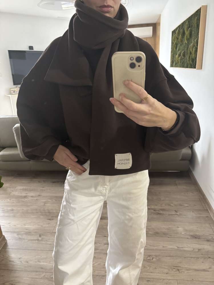 Mikina so šálom Imperial