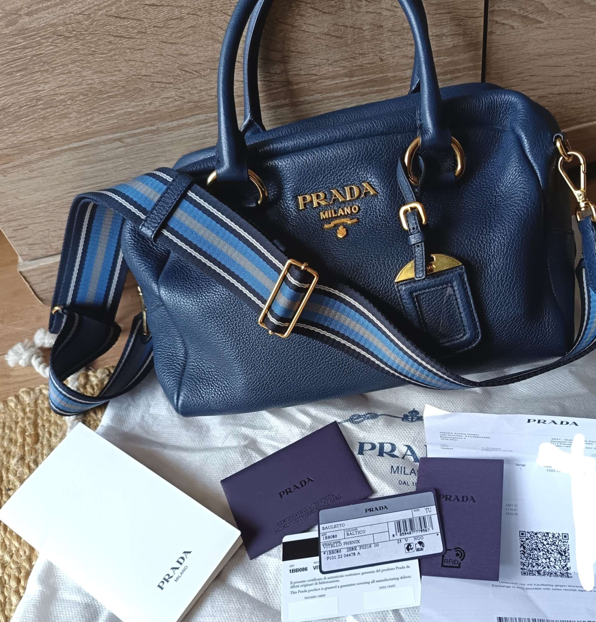 Prada Baltico Vitello Phenix