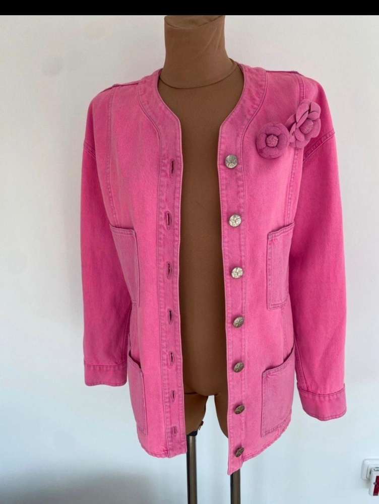 Chanel riflová bunda