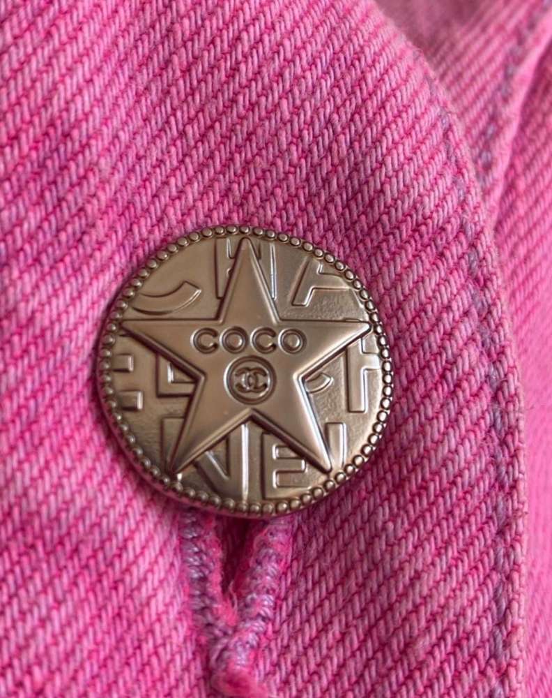 Chanel riflová bunda