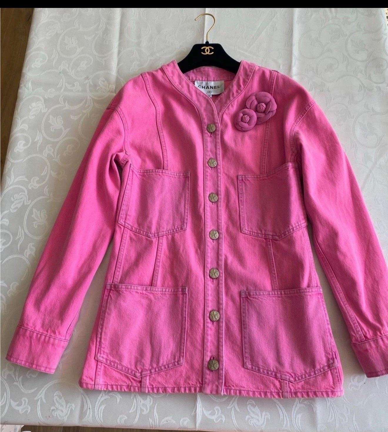 Chanel riflová bunda