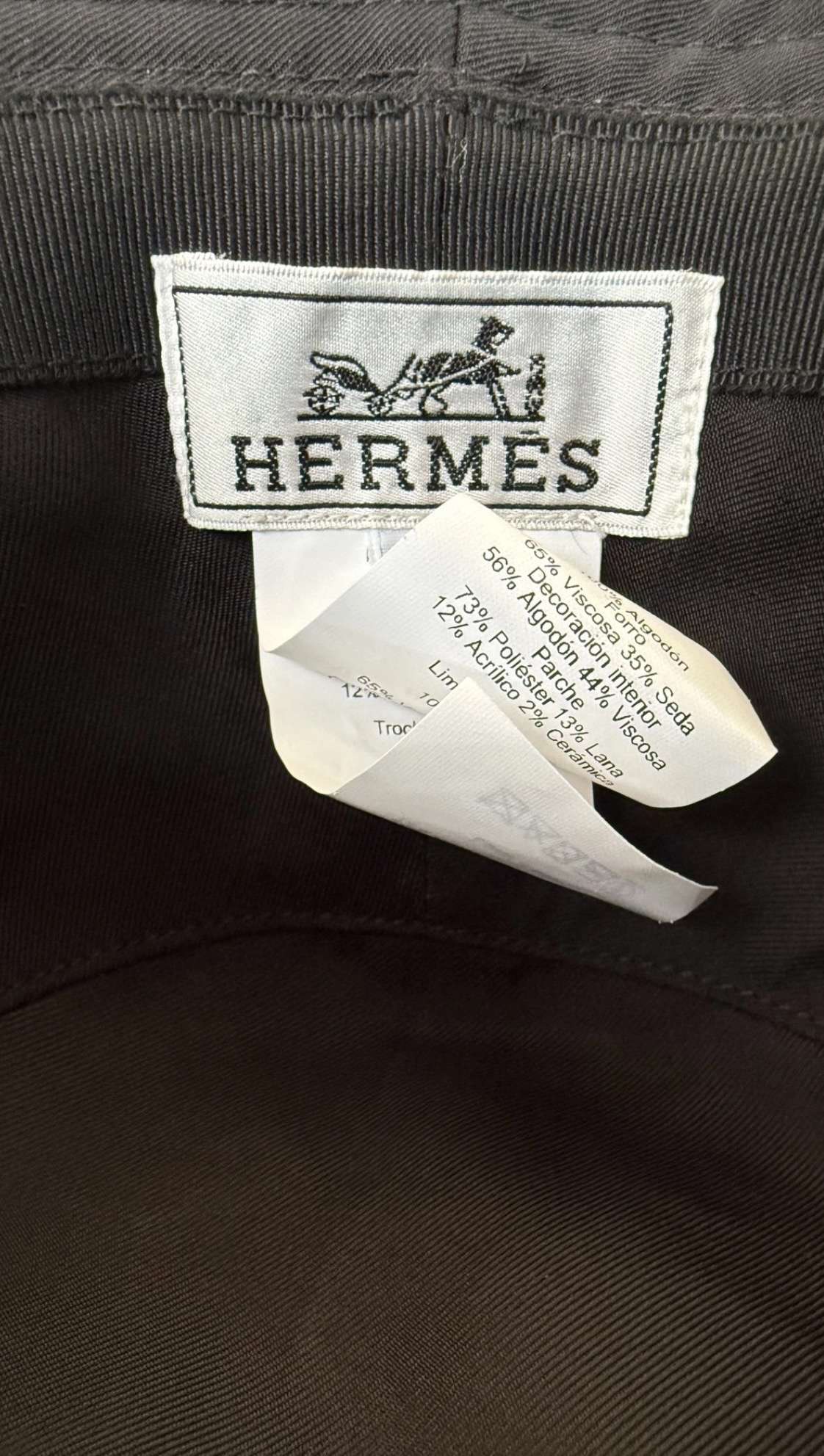 Klobúk Hermès Harper Sellier Bucket 59