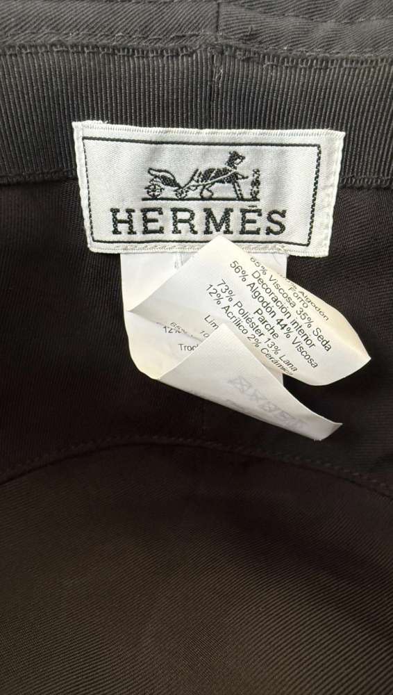 Klobúk Hermès Harper Sellier Bucket 59