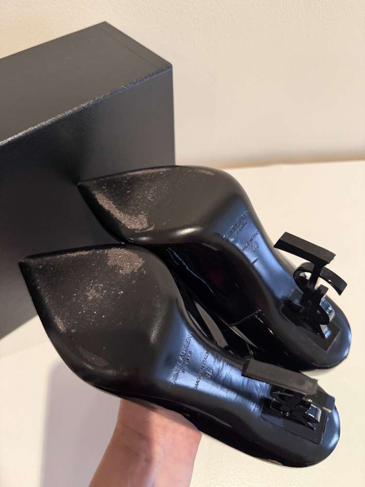 Saint Laurent Opyum patent leather pumps 110mm