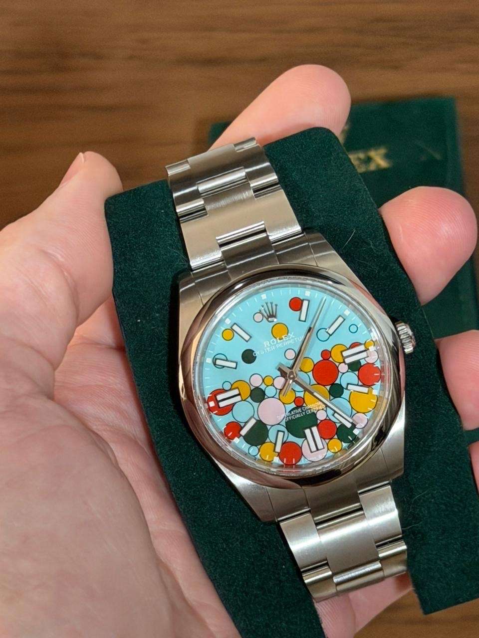 Rolex Oyster Perpetual Celebration Dial