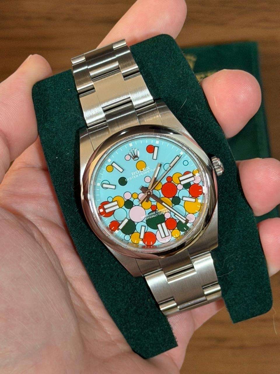 Rolex Oyster Perpetual Celebration Dial