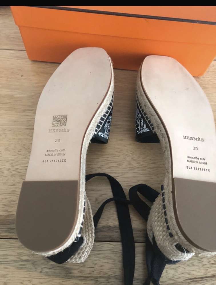 Hermes espadrilky