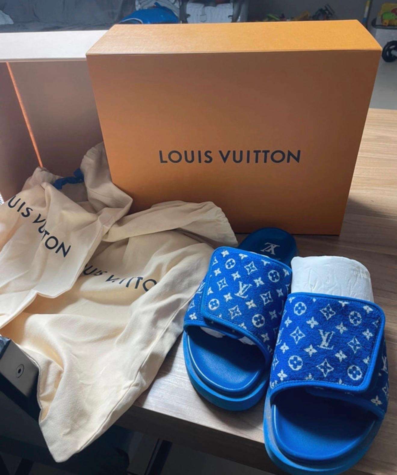 Louis Vuitton šľapky