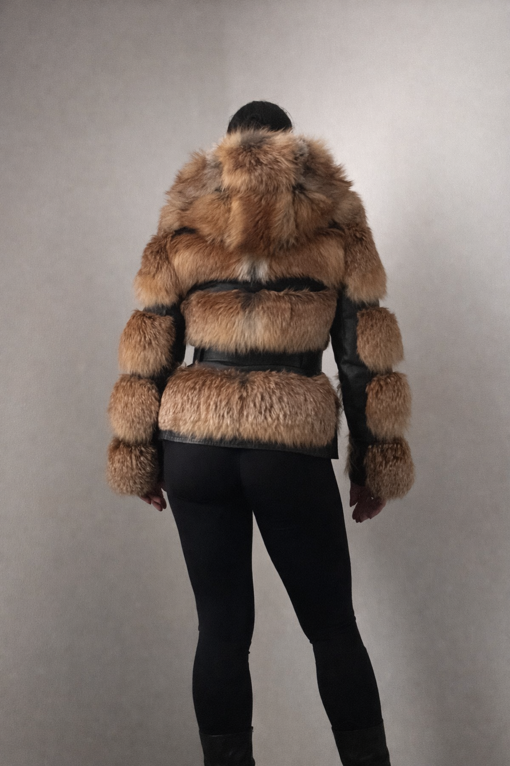 Luxusný kožuch Korczakisin z pravej kožušiny