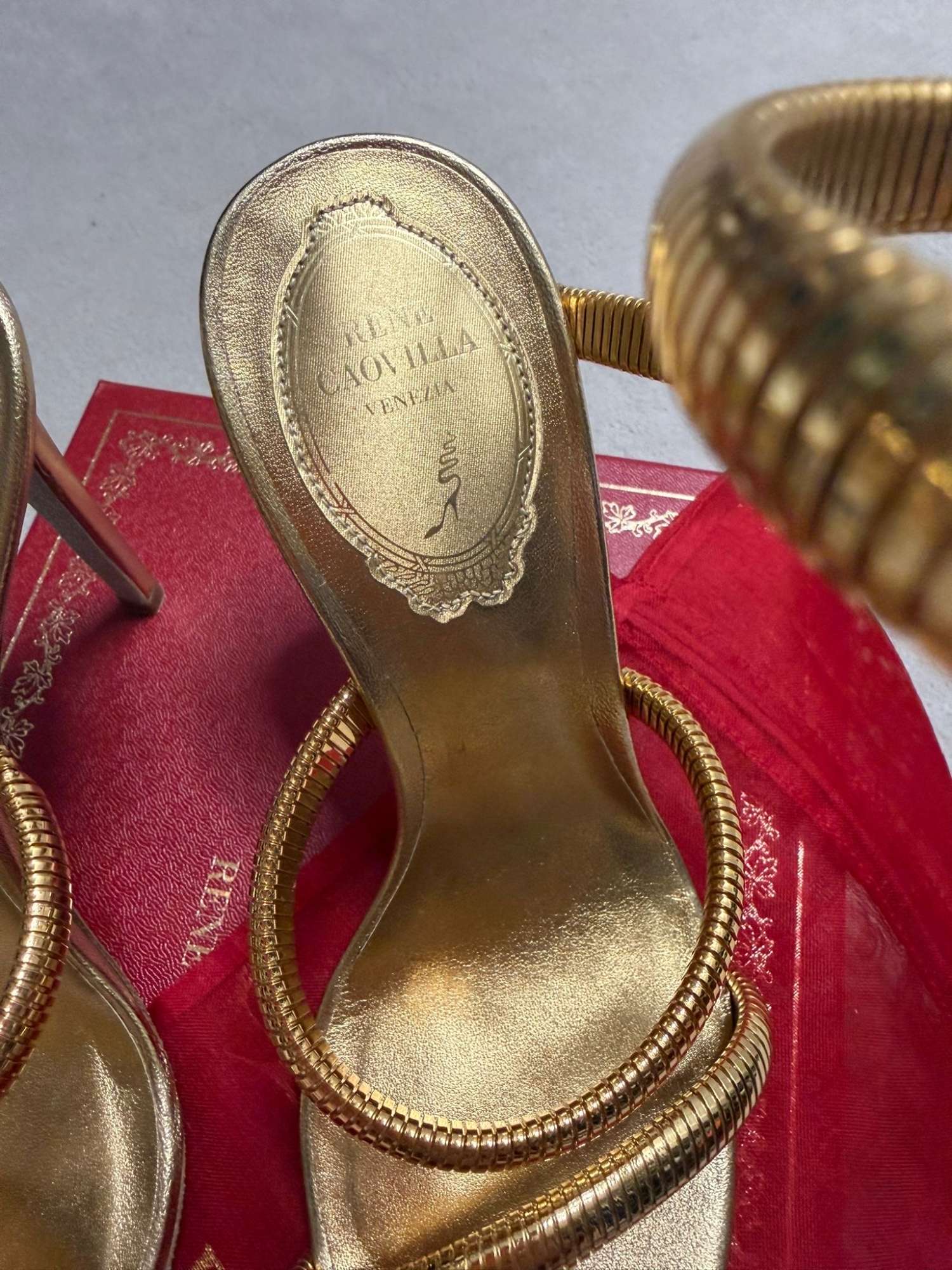 Sandalky Rene Caovilla 35 Nove