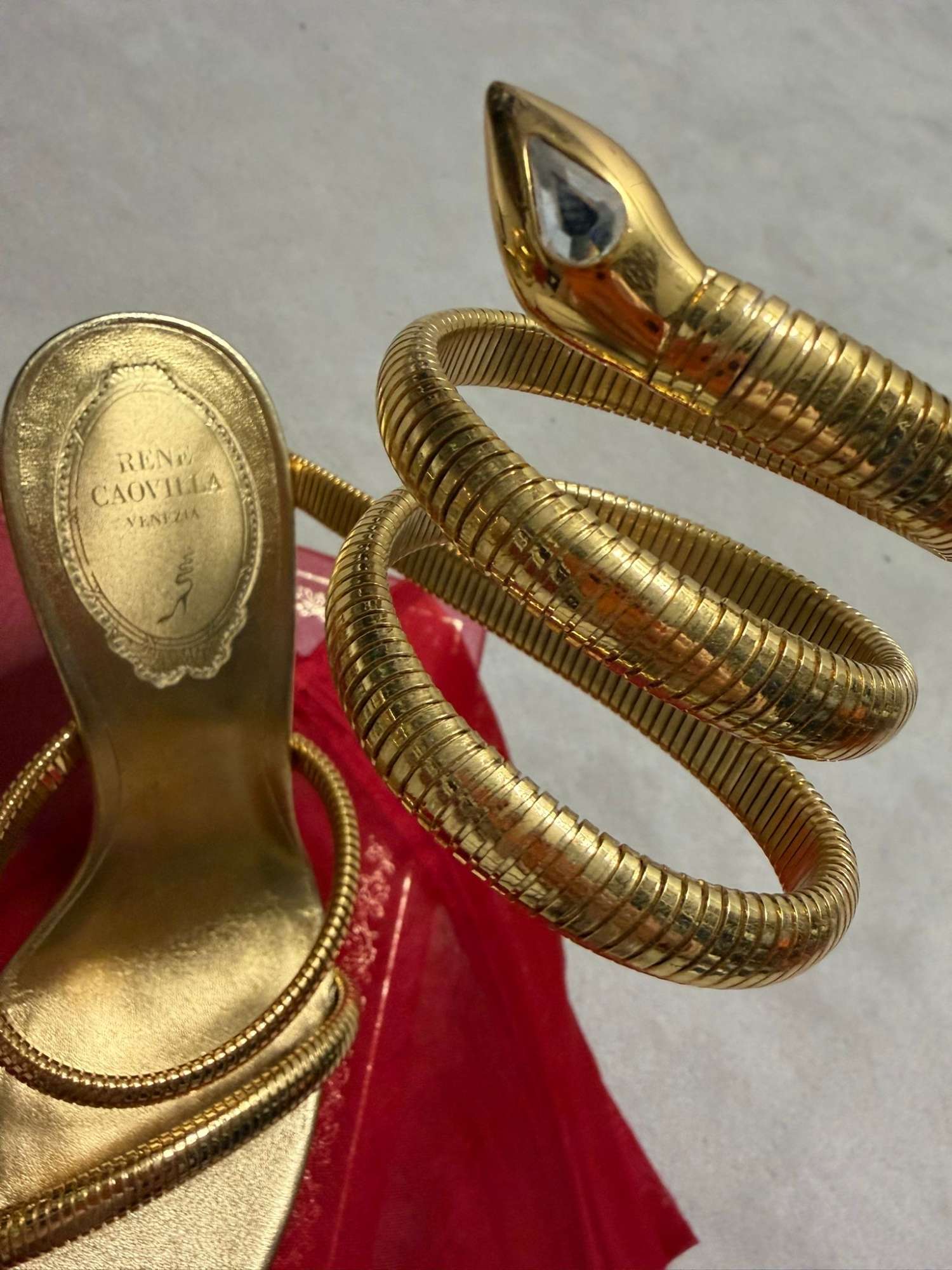 Sandalky Rene Caovilla 35 Nove