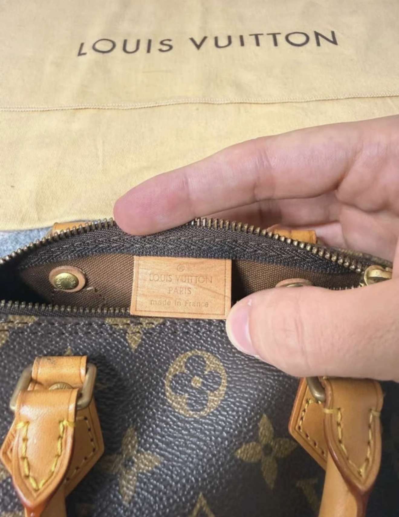 Louis Vuitton nano speedy