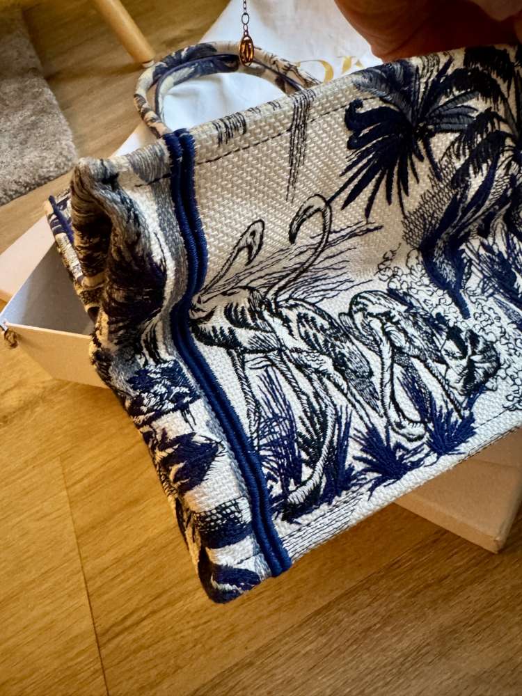 Dior large book tote