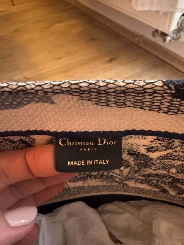 Dior large book tote