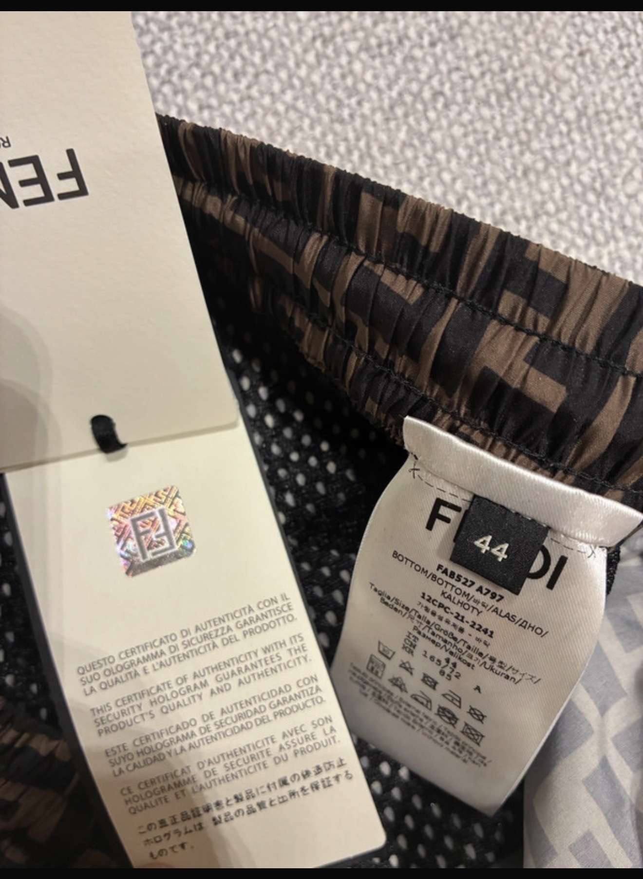 Fendi nohavice unisex