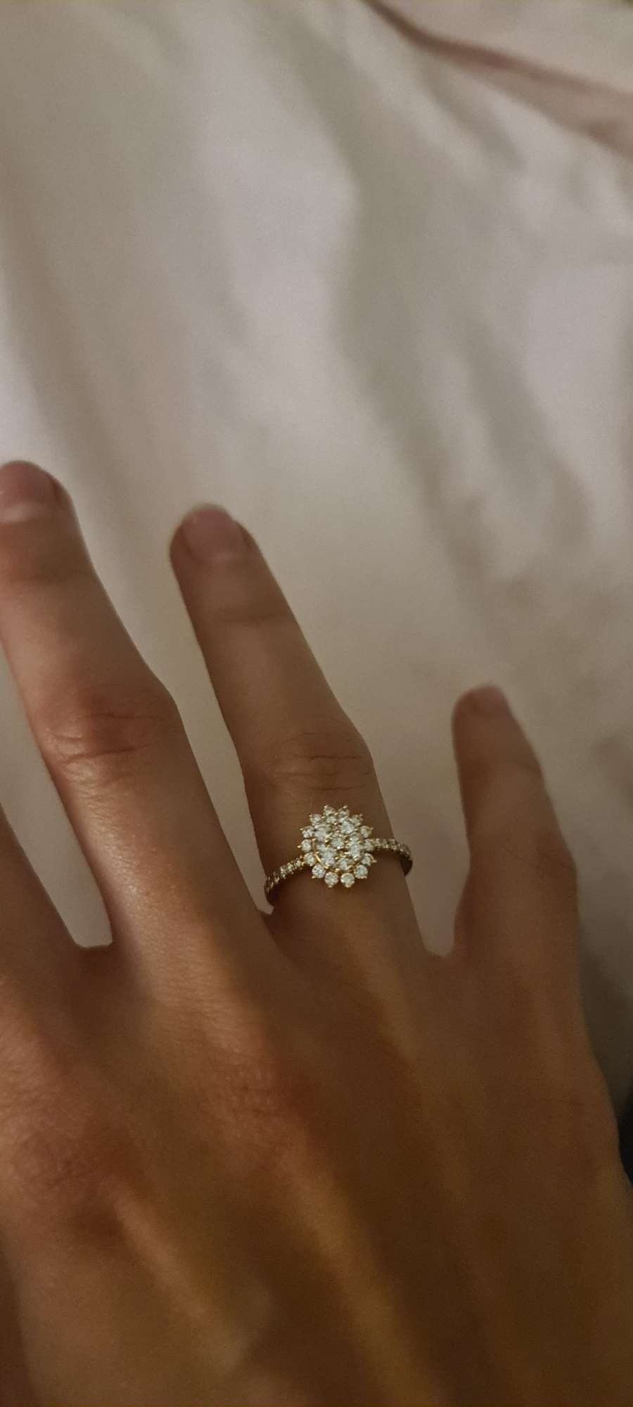 ALO Diamonds briliantový prsteň rosegold