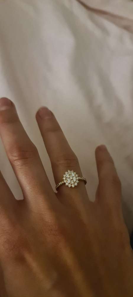 ALO Diamonds briliantový prsteň rosegold