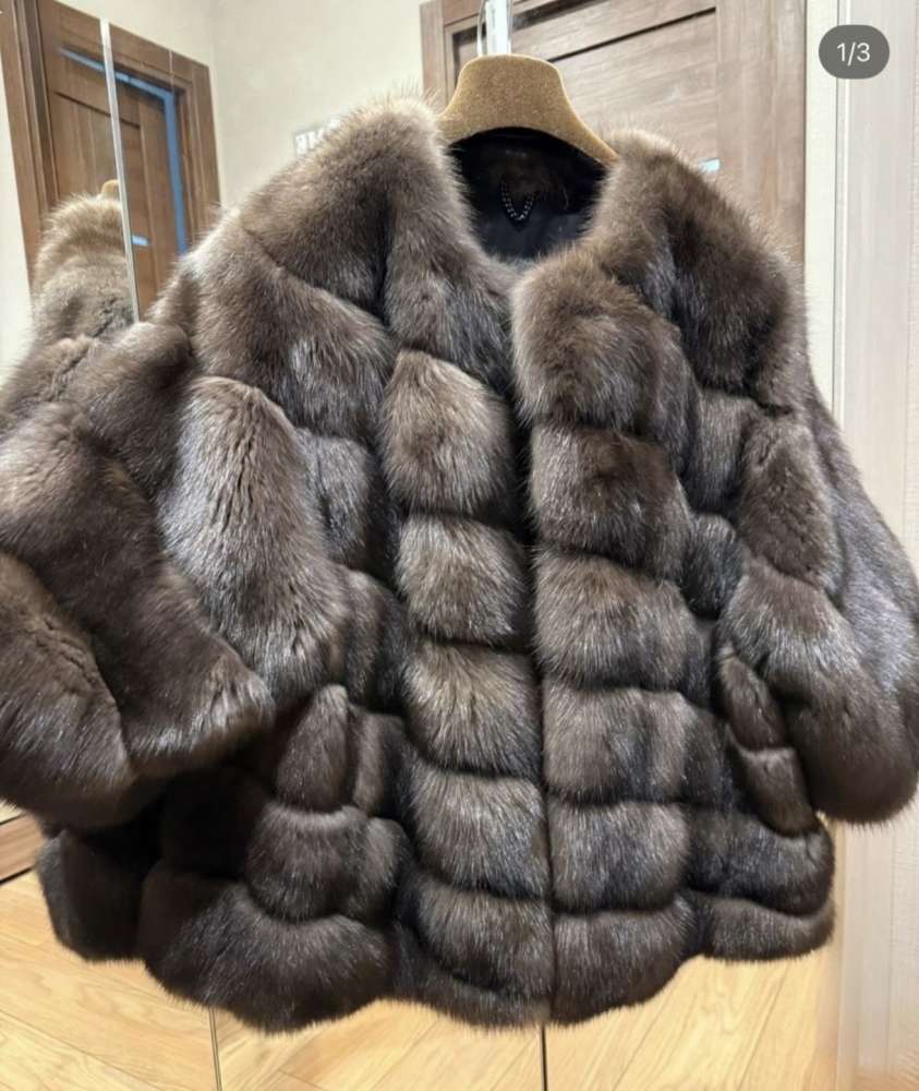 MANZARI Russian Sable luxusný kožuch zo soboľa