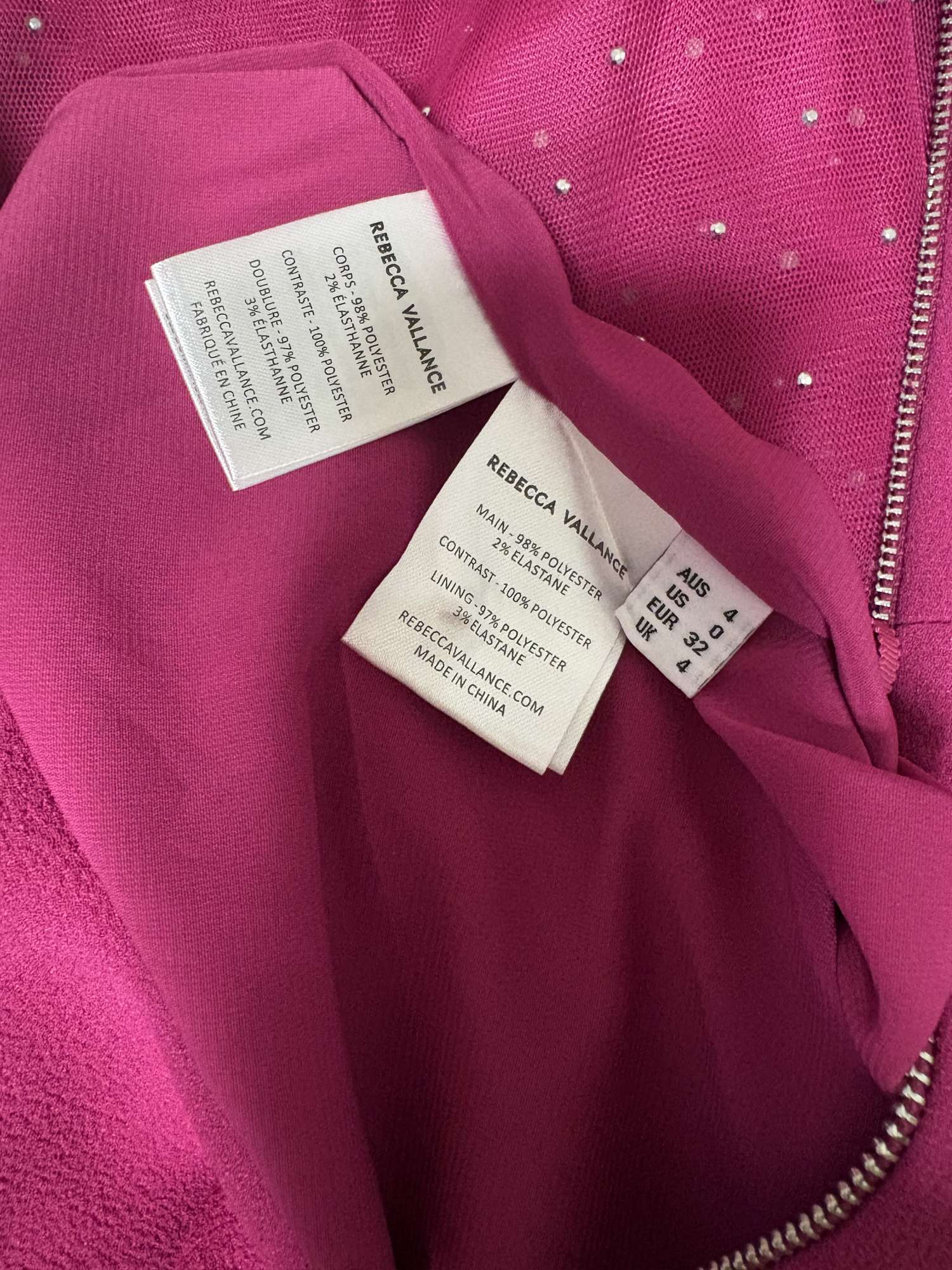 Rebecca Vallance šaty