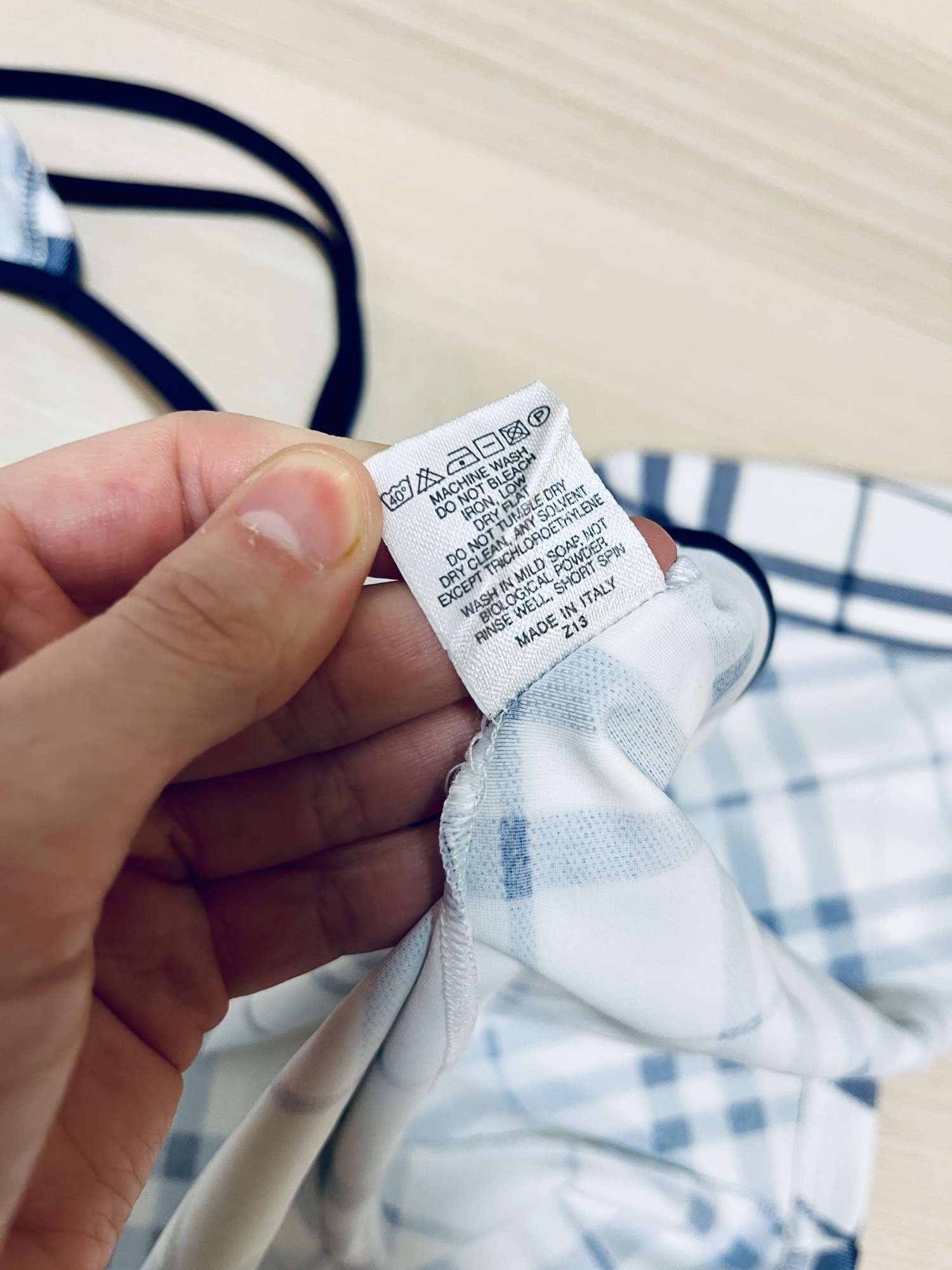 Burberry plavková suknička na plavky S