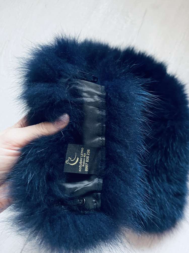 Pravá kožušina šál - okolo krku, na kapucňu, kabát