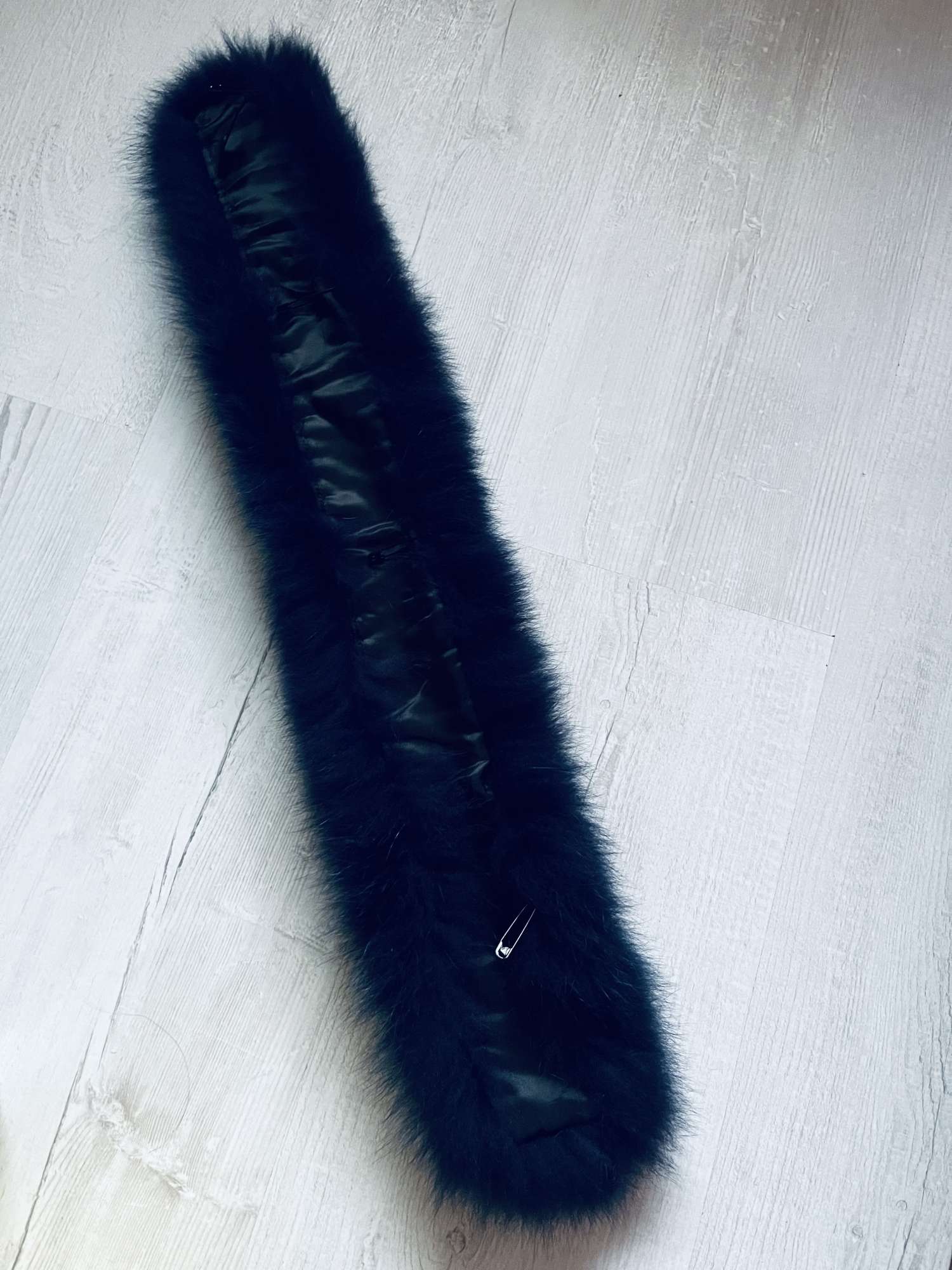 Pravá kožušina šál - okolo krku, na kapucňu, kabát