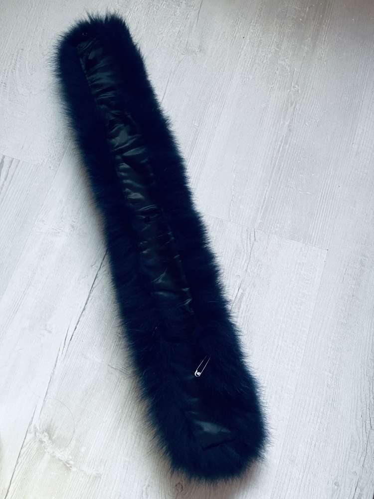 Pravá kožušina šál - okolo krku, na kapucňu, kabát