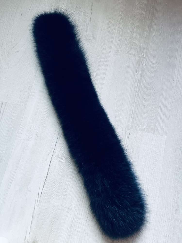 Pravá kožušina šál - okolo krku, na kapucňu, kabát