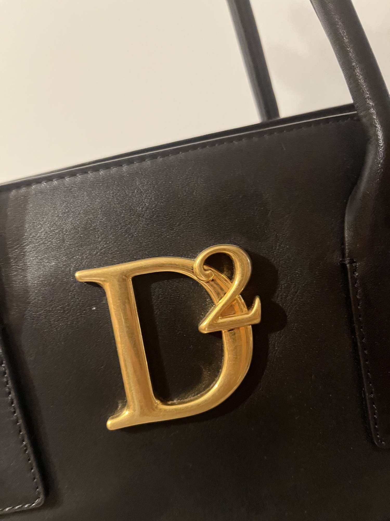 Dsquared tote shopper leather bag