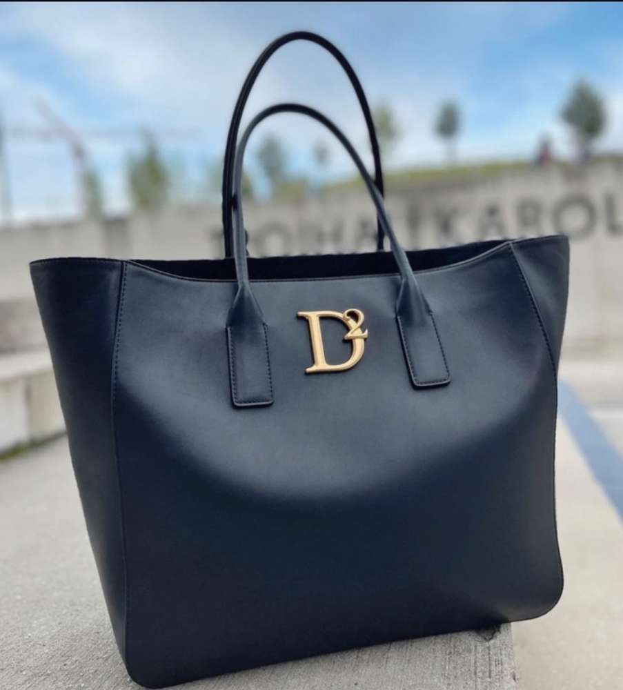 Dsquared tote shopper leather bag