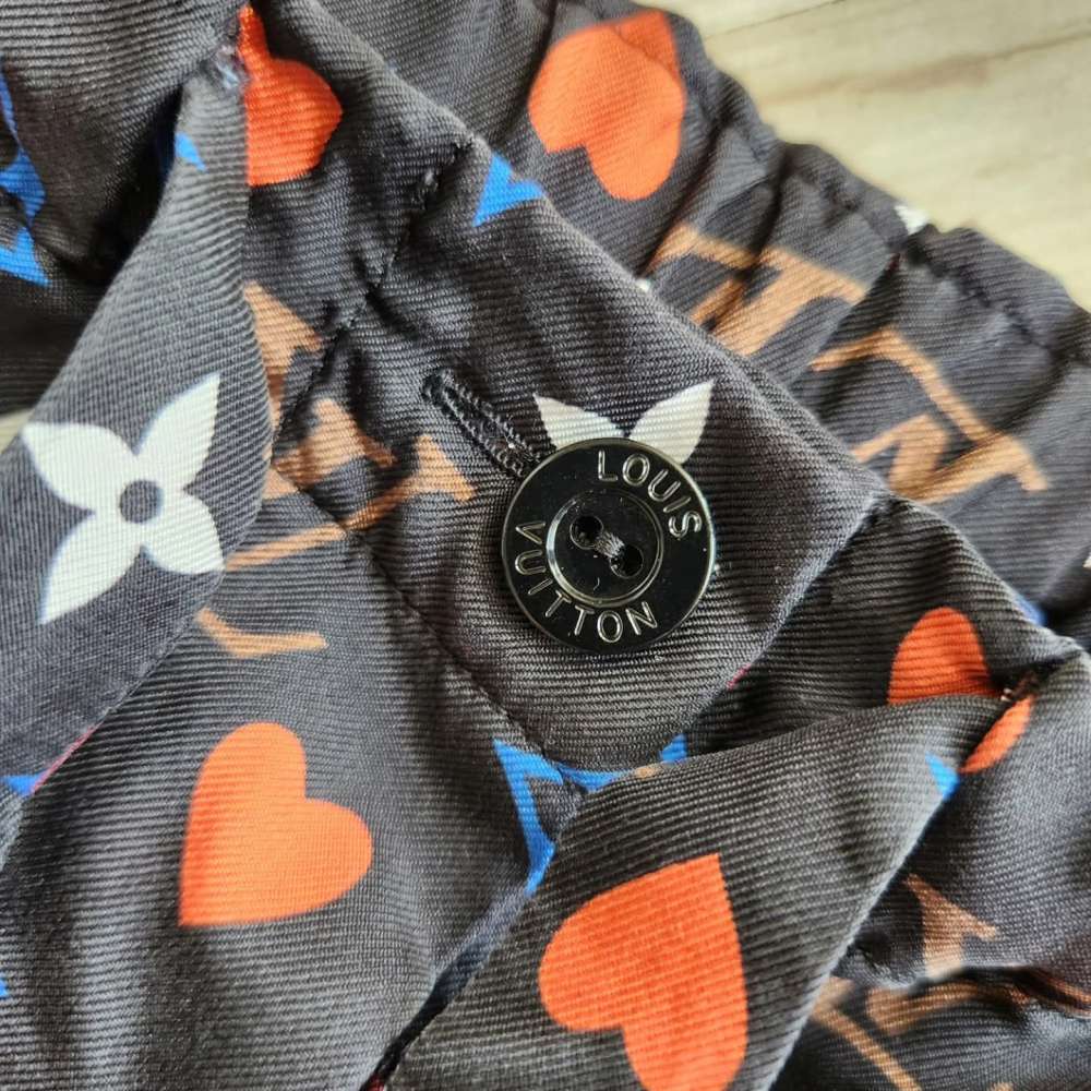 Louis Vuitton Satenove Kalhoty