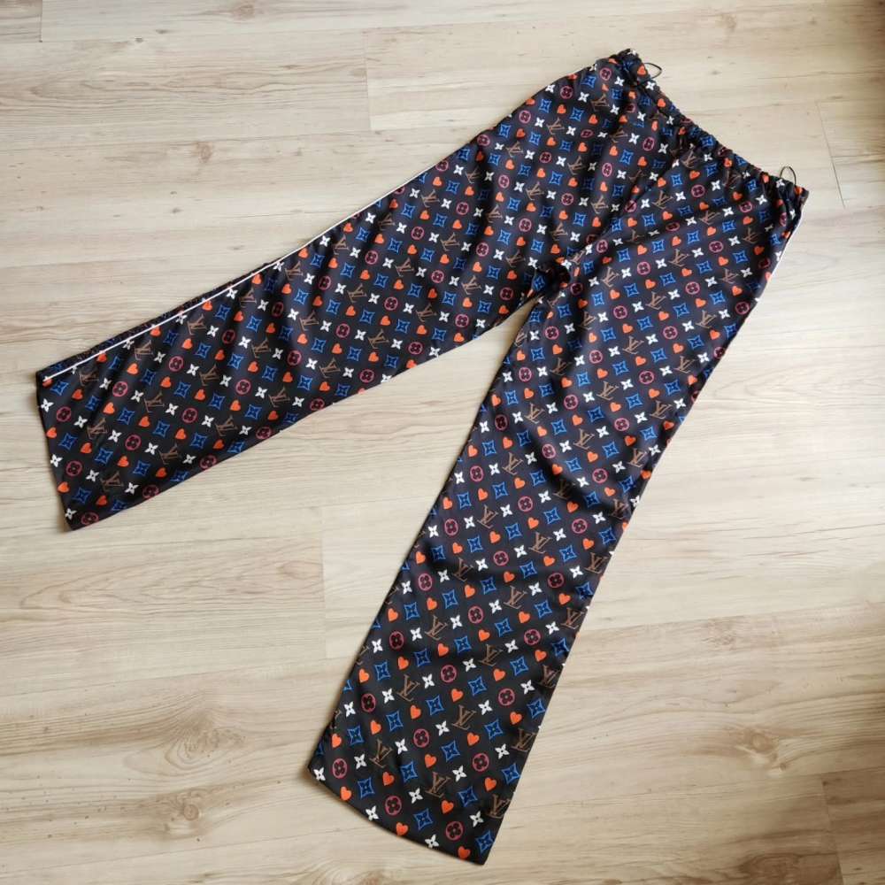 Louis Vuitton Satenove Kalhoty