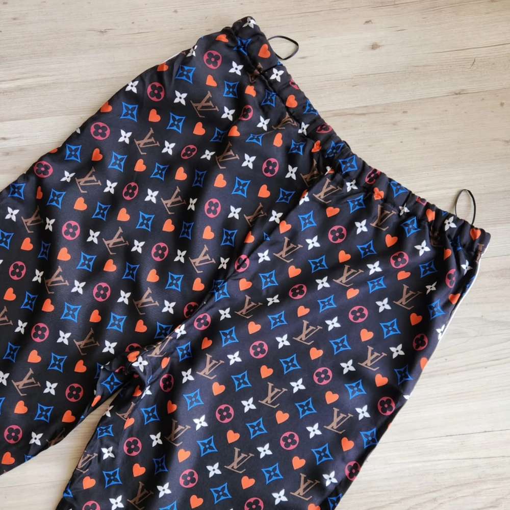 Louis Vuitton Satenove Kalhoty