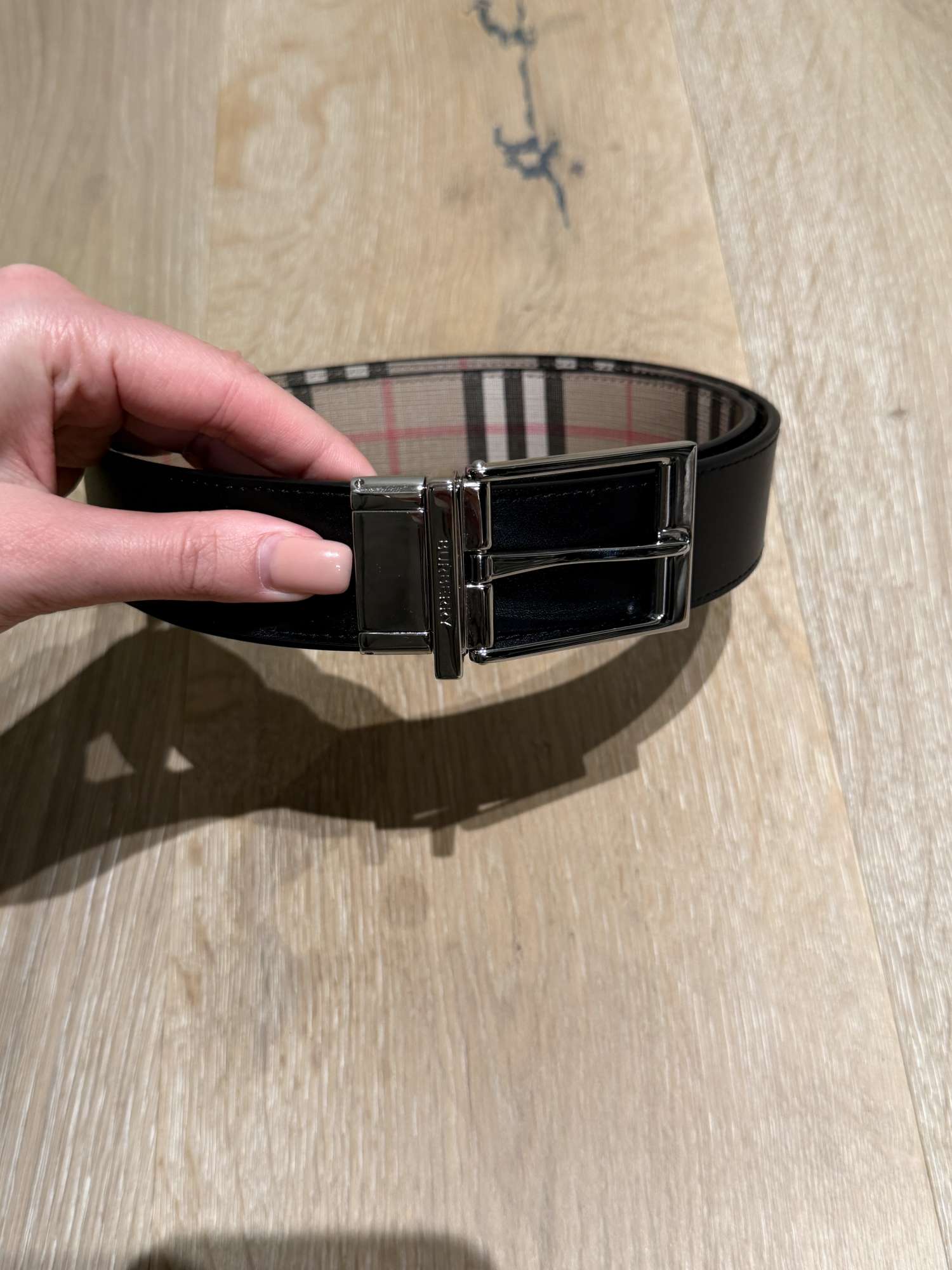 Burberry opasok pánsky