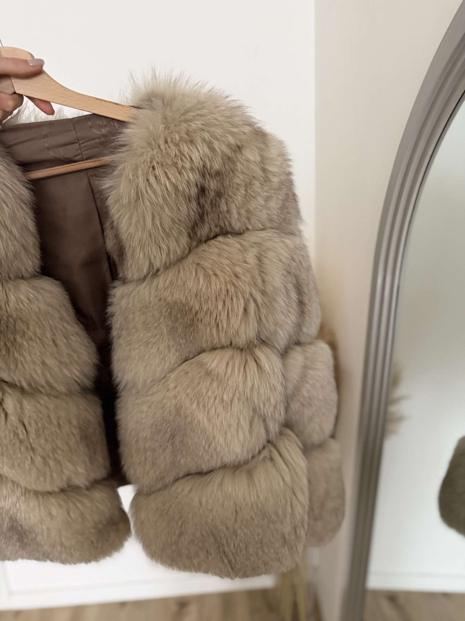 Extra hustý kožuch z líšky