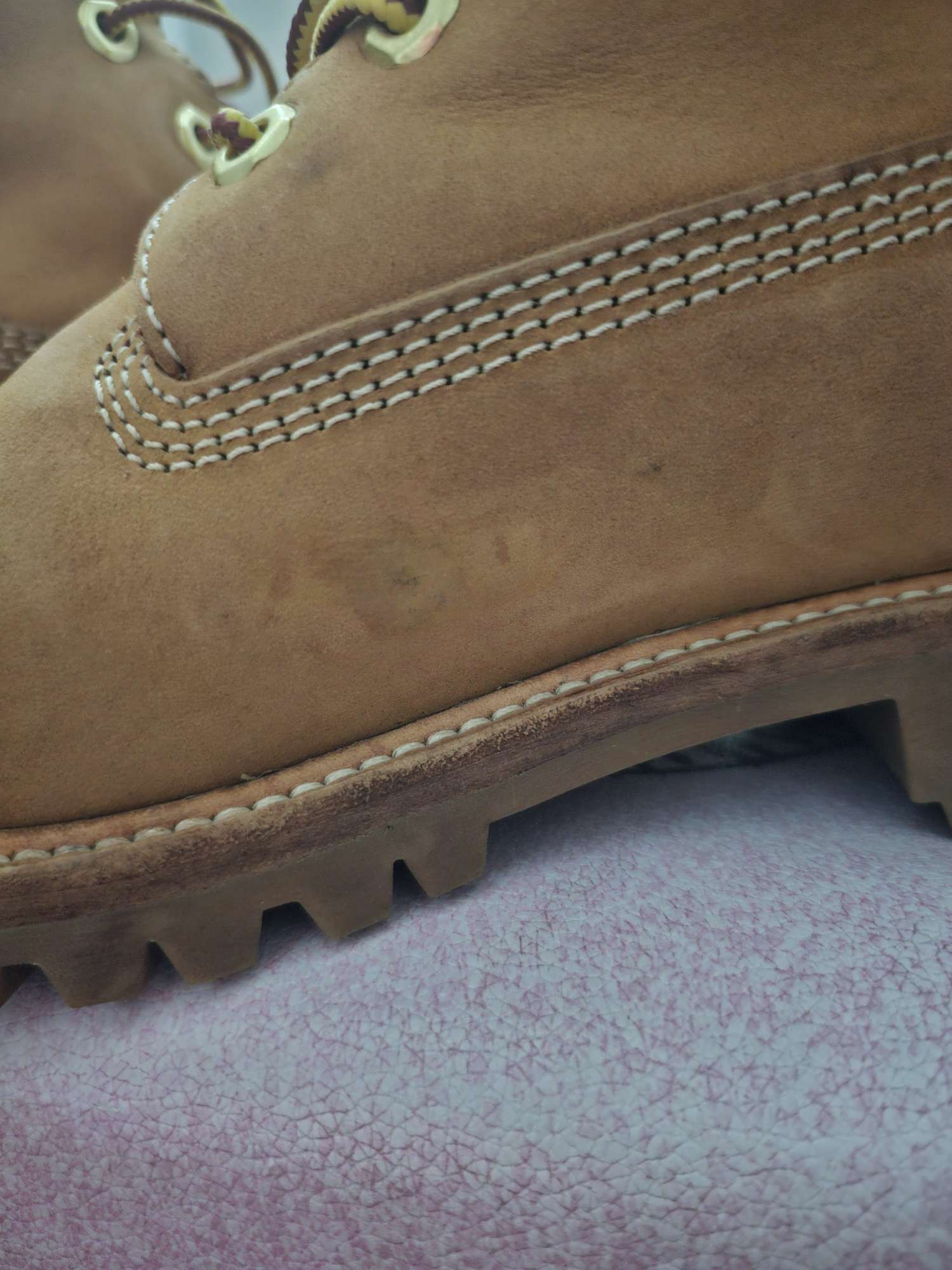 Jimmy Choo x Timberland boots.