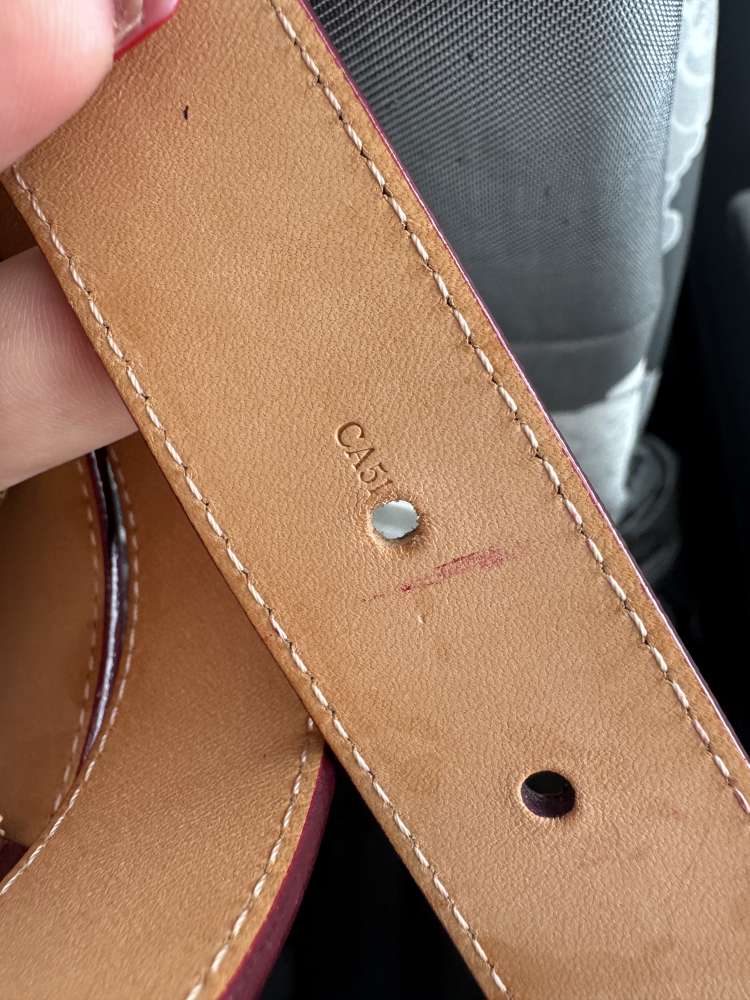 Louis Vuitton belt