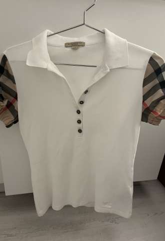 https://vipluxury.sk/Burberry biela polokošeľa XS