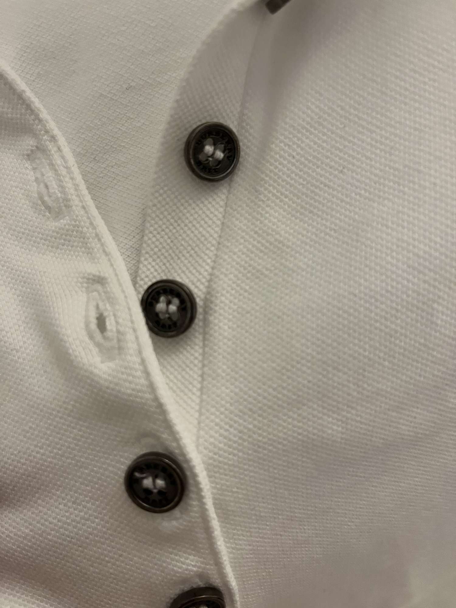 Burberry biela polokošeľa XS