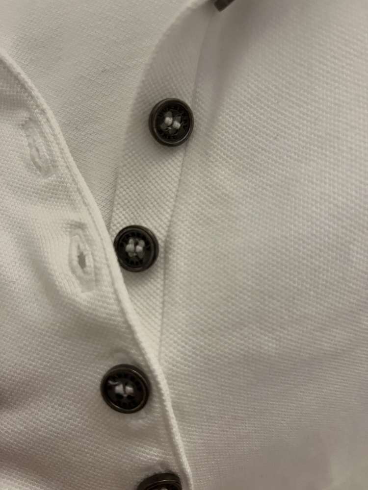 Burberry biela polokošeľa XS