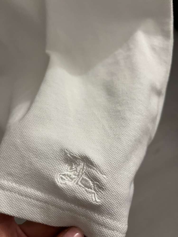 Burberry biela polokošeľa XS