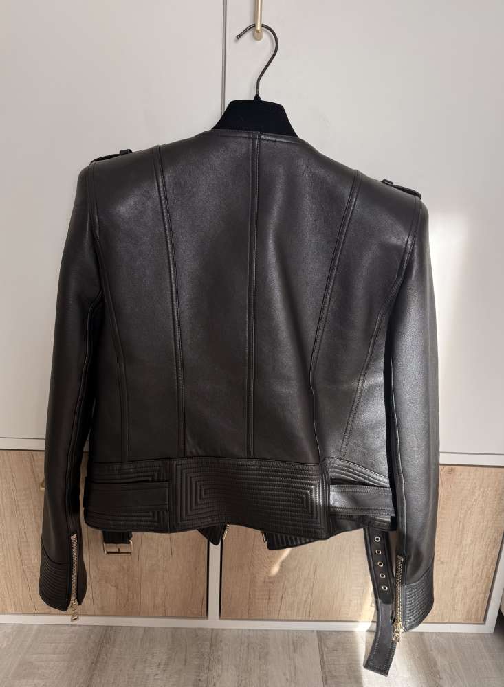 Balmain kožená bunda