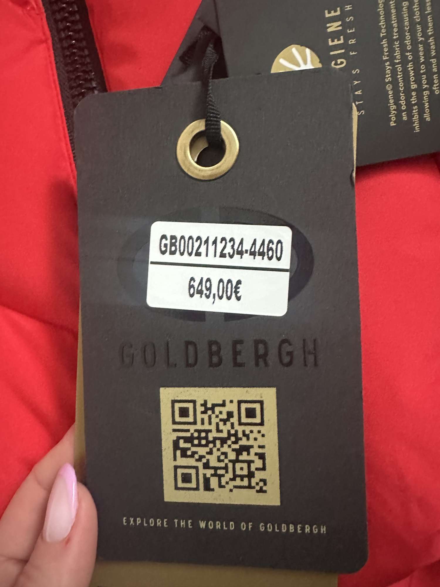 Lyžiarska bunda Goldbergh