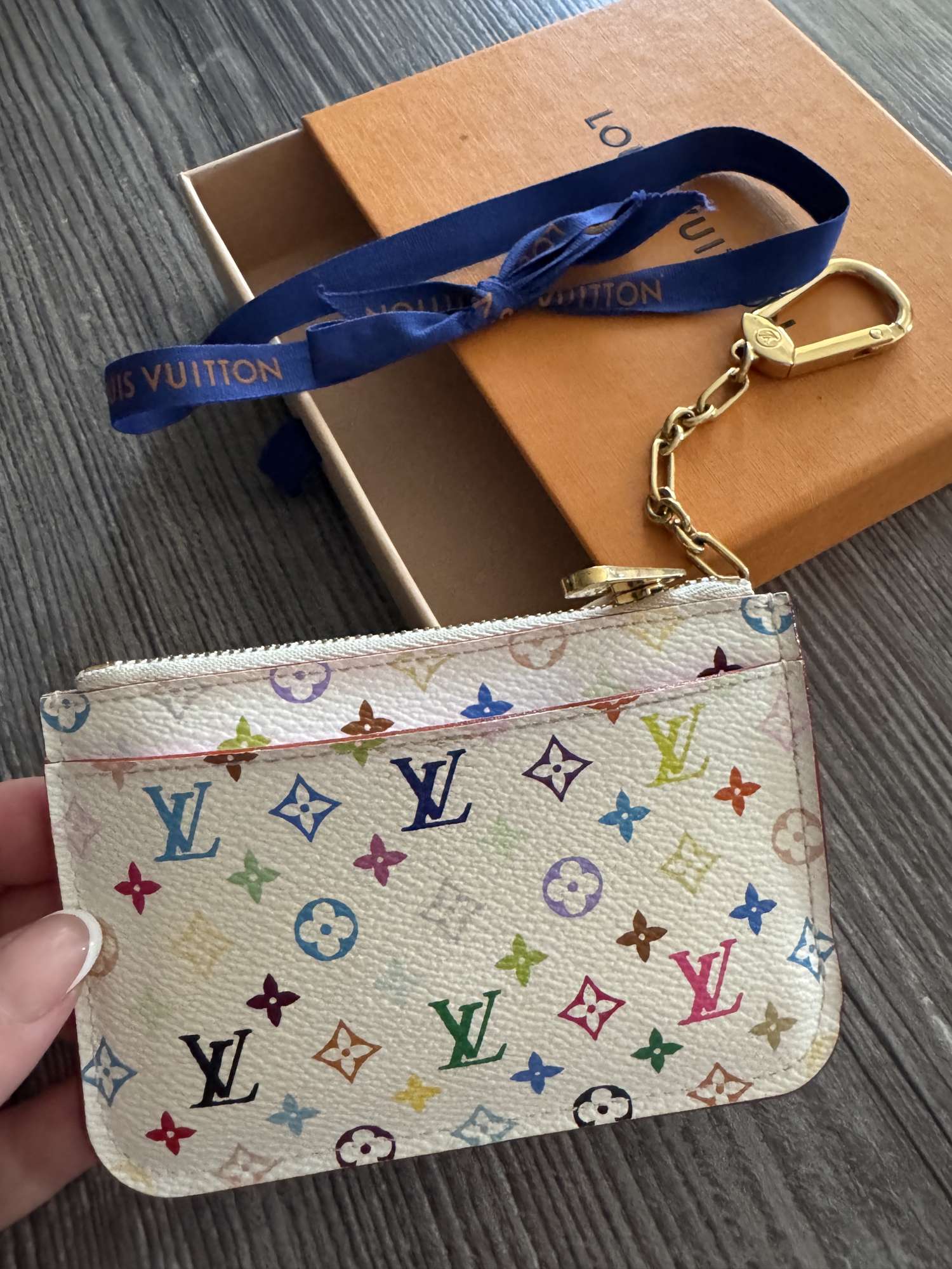 Louis Vuitton walet multicolor