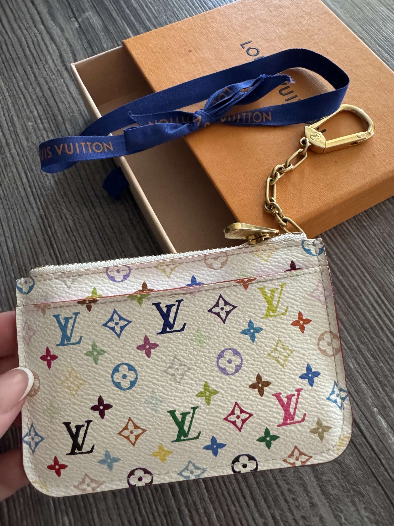 Louis Vuitton walet multicolor