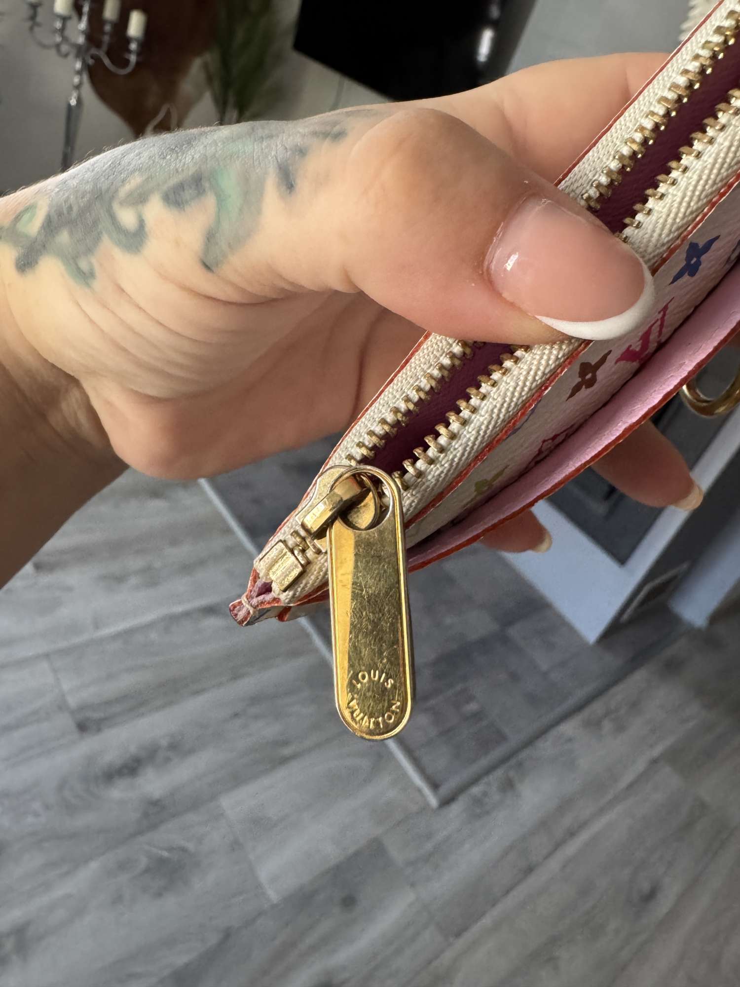 Louis Vuitton walet multicolor