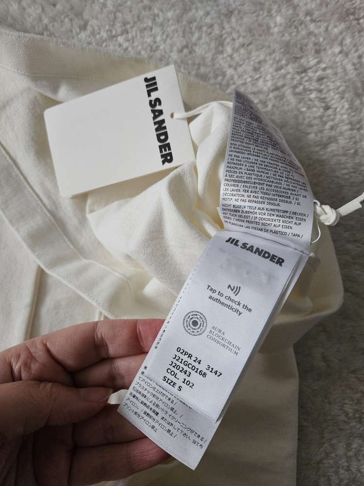 Jil Sander oversized t-shirt