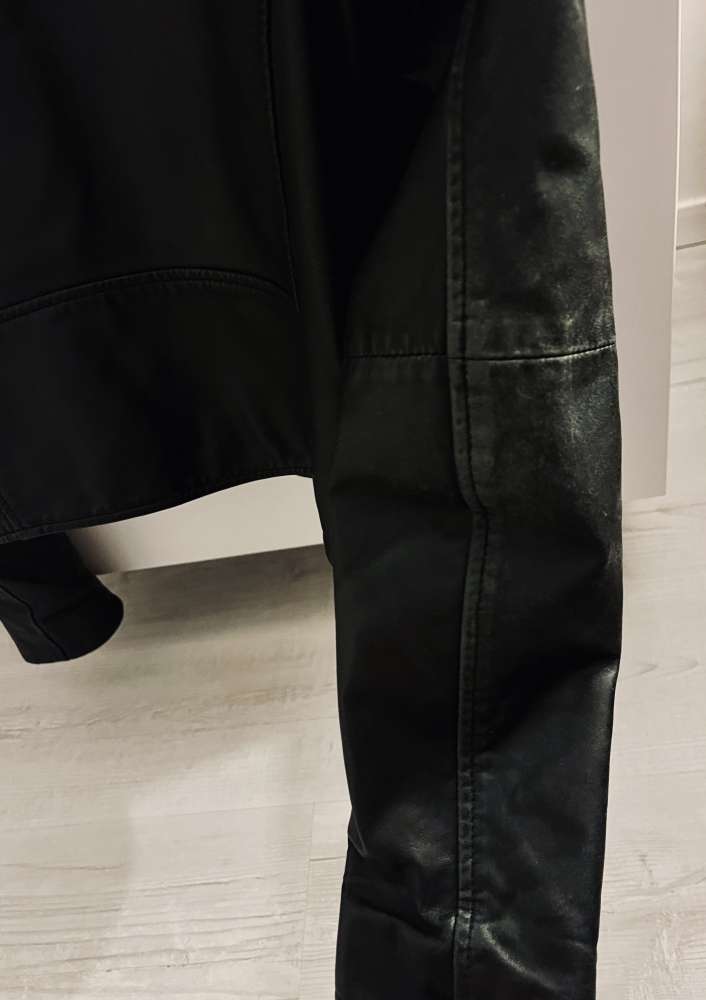 Calvin Klein kožená bunda XS (pravá koža)